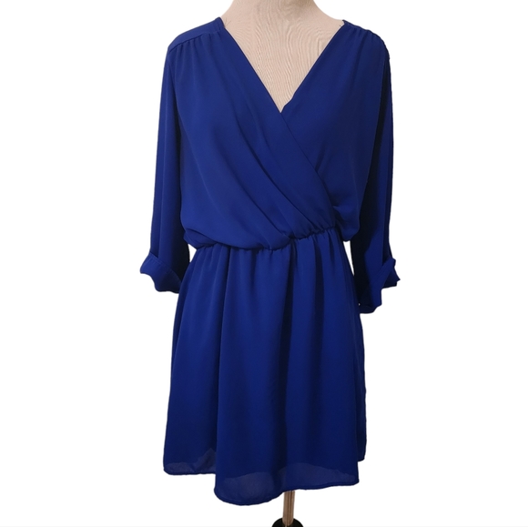 Tops - Short Dress or M-L Shirt - Royal Blue